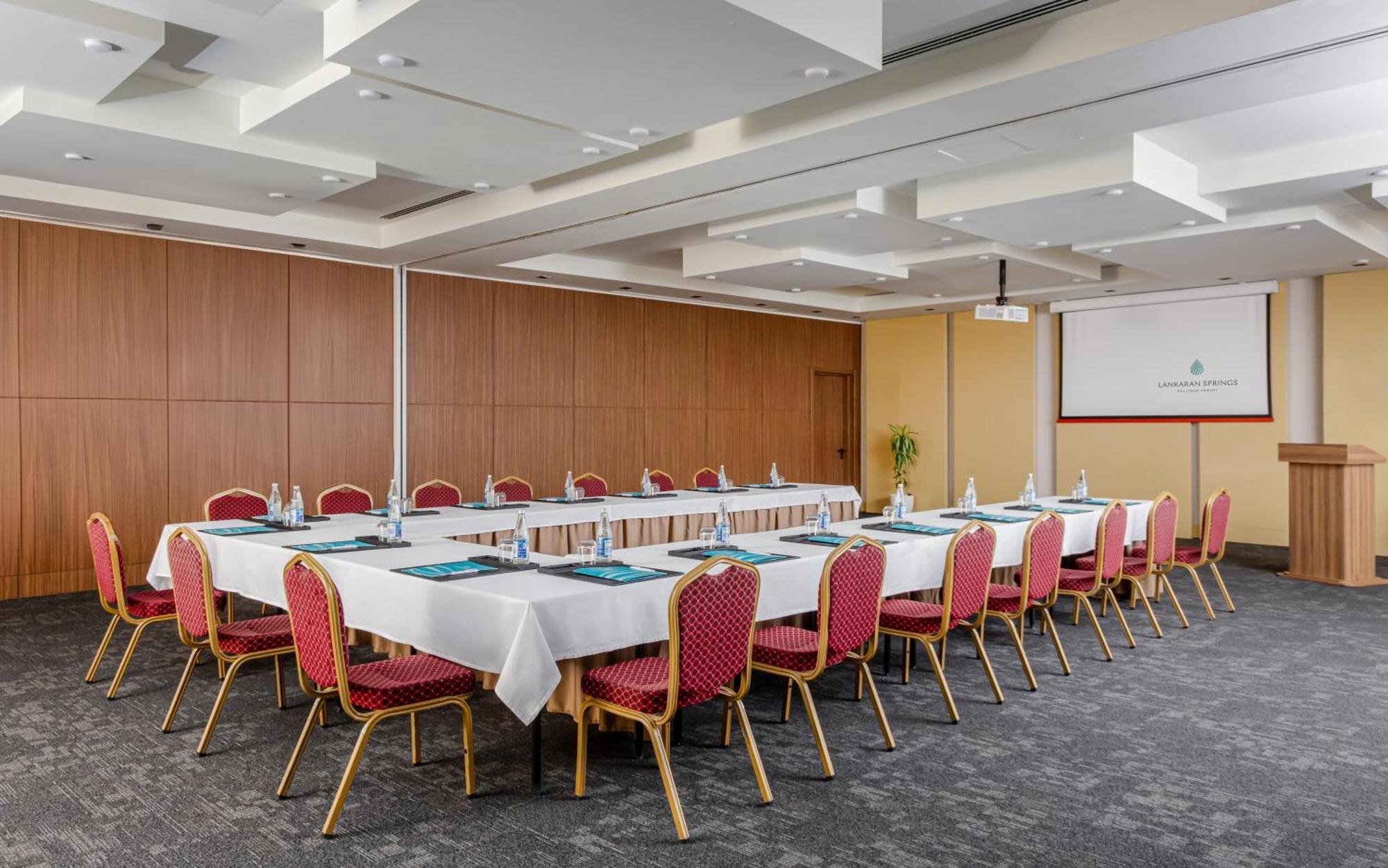 Lankaran Springs Wellness Resort Экстерьер фото Meeting room