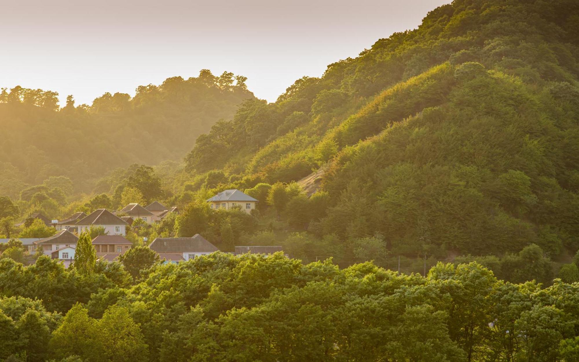 Lankaran Springs Wellness Resort Экстерьер фото View of the village