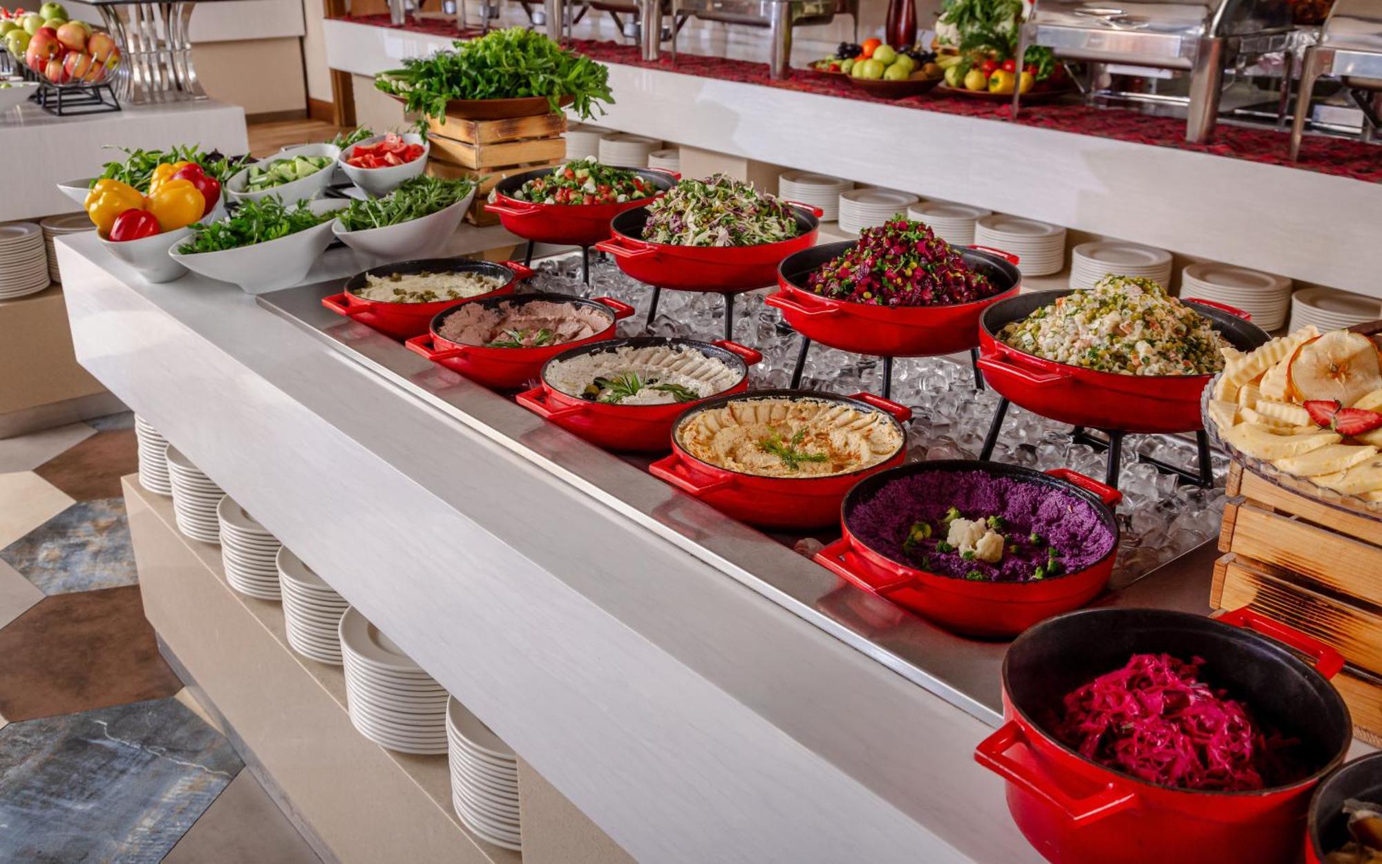 Lankaran Springs Wellness Resort Экстерьер фото A salad bar